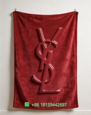 Yves Saint Laurent Throw Blankets